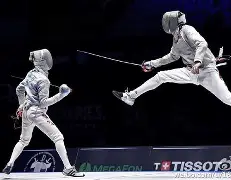  击剑夜战：皖南天虎队鏖战陇右霹雳队，速度优势明显定海神针仍在